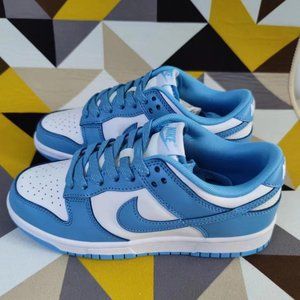 Nike Women's Blue and White Trainers
